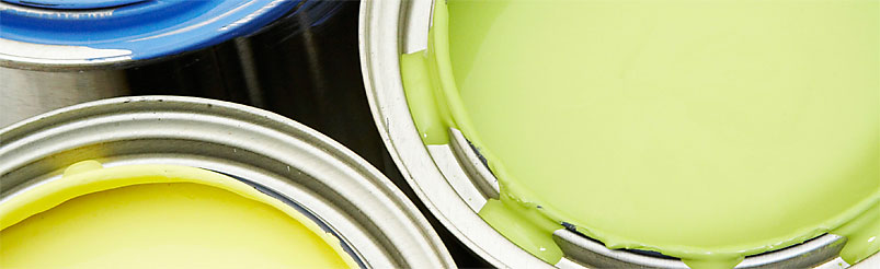 En kemisk produkt kan vara en blandning av flera ämnen, såsom målarfärg.